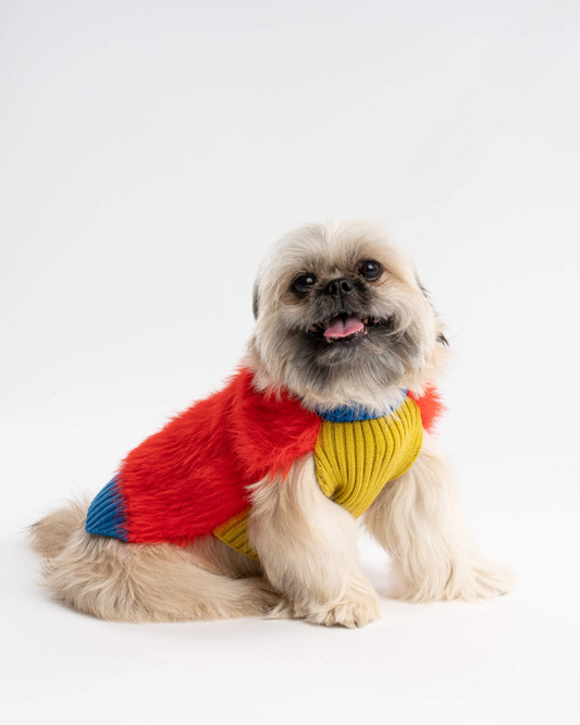 Faux Fur Dog Sweater
